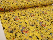 GUSTAV KLIMT THE KISS Cotton