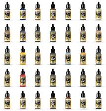 Vallejo Model Air Acrylic Paint 17ml Bottle Full Range Available
