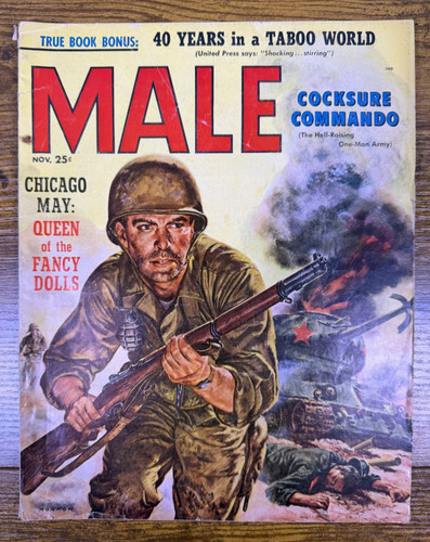Male magazine vintage mens - magazine,