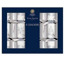 Tom Smith Traditional Luxury Christmas Theme Crackers 14" 8 Pack Brand New