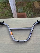 S&M Chrome BMX Slam Bars Handlebars for Mid School BMX 90sbmx Holmes Dirtbike