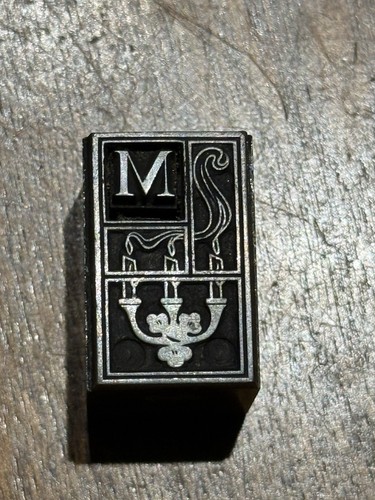 Vintage metal letterpress - vintage,