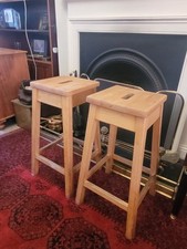 Two Vintage Lab Stools