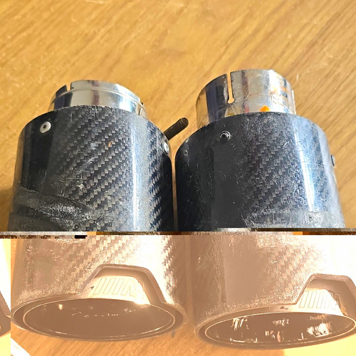 Bmw exhaust tips - bmw,