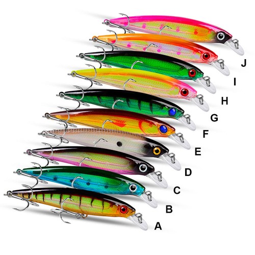 Floating diving minnow lure - diving,