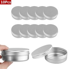 10Pcs 30g Round Aluminum Cans