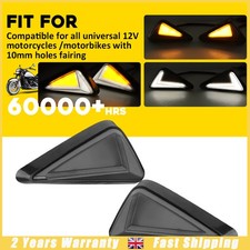 Led smoked motorbike - 2x,