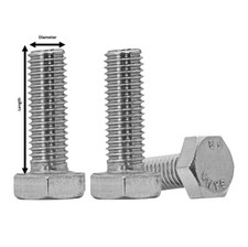 Hex Head Set Screws M6 M8 M10