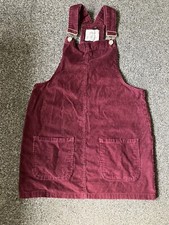 Denim And Co Cord Dungaree Dress 12