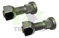 2 x M12 Wheel Studs and Nuts