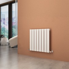 White Horizontal Radiator 600