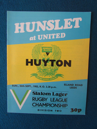 Hunslet huyton rugby league - v,