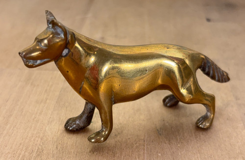 Vintage solid brass - vintage, alsatian
