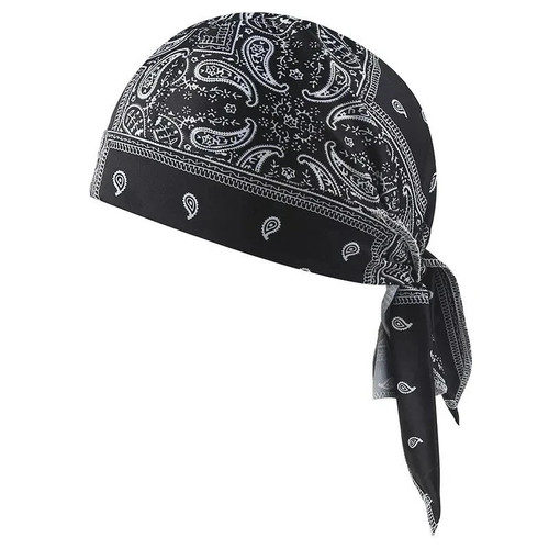 Paisley cooling headscarf cap - headscarf,