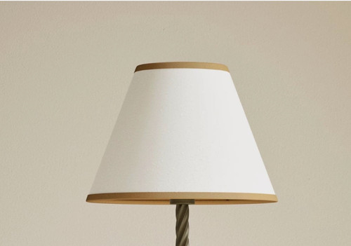 Neutral fabric lamp - x,