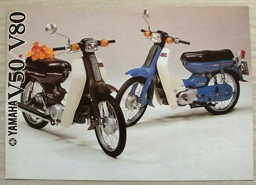 Yamaha v50 v80 mopeds - v50/v80,