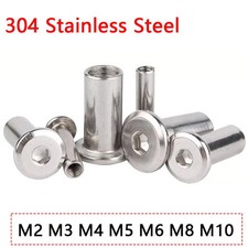 M2 - M10 Sleeve Nuts A2 304