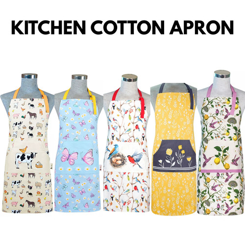 Cotton apron for men - &, women