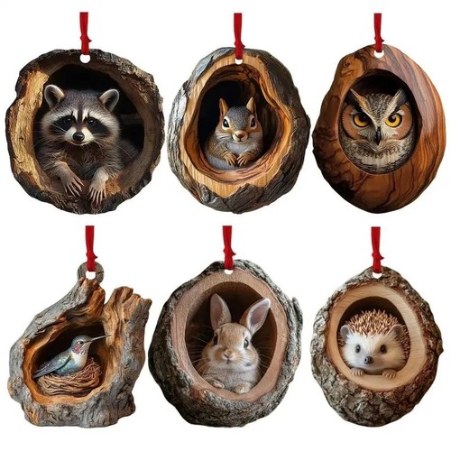 Christmas tree acrylic animal - tree,