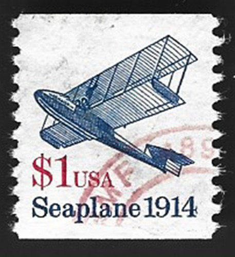 Scott 2468 seaplane 1914 - $1,