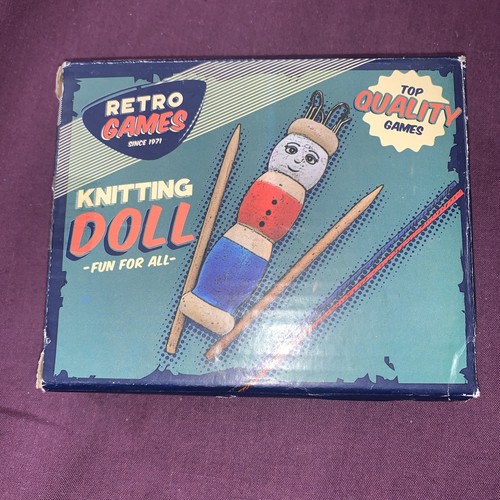 French knitting doll set - french,