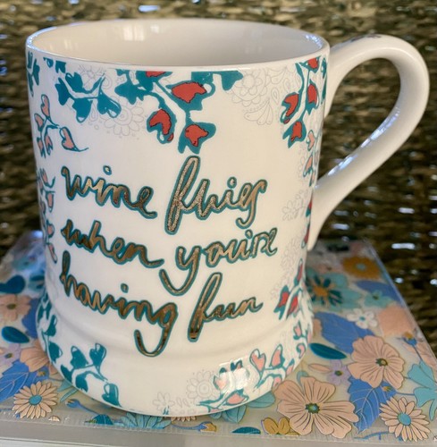 White stuff coffee mug wine - white,