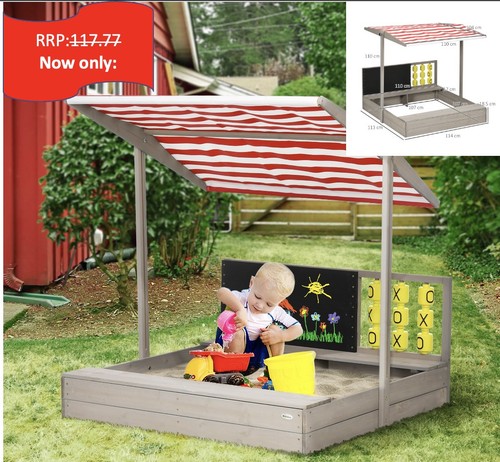 Sandpit wooden kids sandbox - wooden, kids,