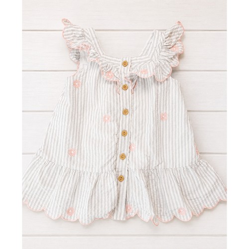 Happily grey dress baby - grey, girls