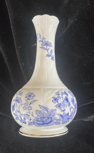 Aynsley cottage blue vase - blue,