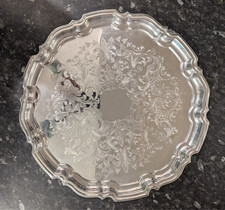 42cm Silver Plated Salver Tray