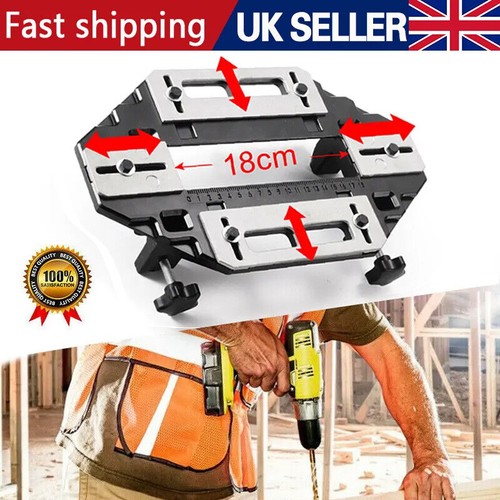 Wooden door hinge jig - jig, lock