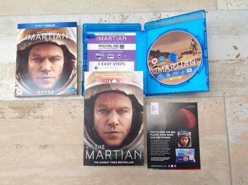 The martian blu - +, book