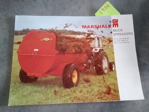Marshall muck spreader sales - marshall,