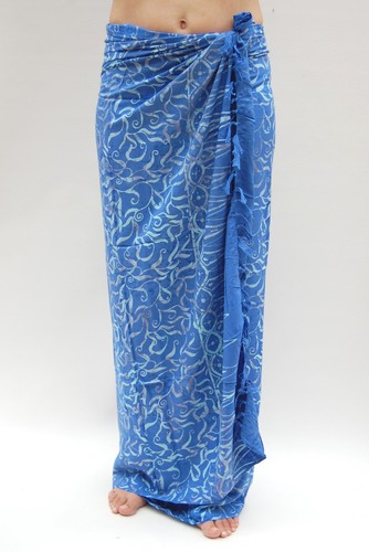 Blue sarong new premium - new,