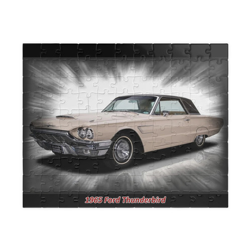 1965 ford thunderbird jigsaw - ford,