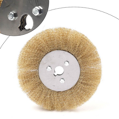 Inch flat copper wire wheel - 6,