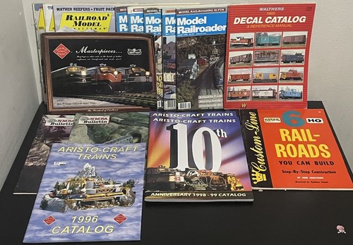 Vintage model railroad books - model,