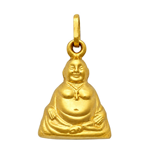 Genuine 9ct buddha hollow - genuine, yg