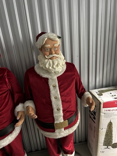 2004 gemmy animated santa flat - animated,
