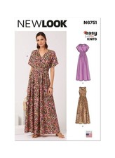 NEW LOOK 6751 Misses Womens