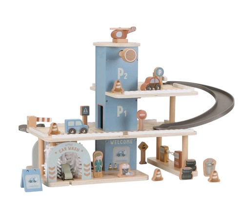 Little dutch wooden parking - little,