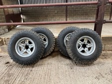 4x 285/75R16 BF GOODRICH KM2 4X4 MUD TERRAIN Wheels & Tires Good Condition