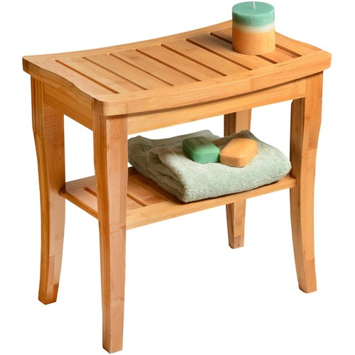 Durable bamboo shower bench - durable,