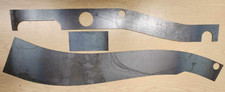 Rear Chassis Repair Plate Designed to Fit Nissan Navara D40 Models Laser Cut 3mm