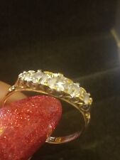 Beautiful 18ct Yellow Gold Appox 1ct Diamond Ring Size S Engagement 