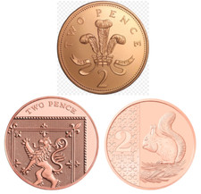 1983 - 2025 2p coin Two pence