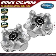 2x Brake Caliper Rear for Opel