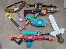 bundle of varous toys guns