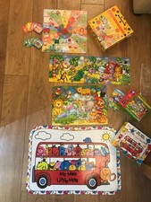 Kids Jigsaw Puzzle Bundle x 4