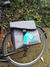 Double Bike Panniers In Grey
